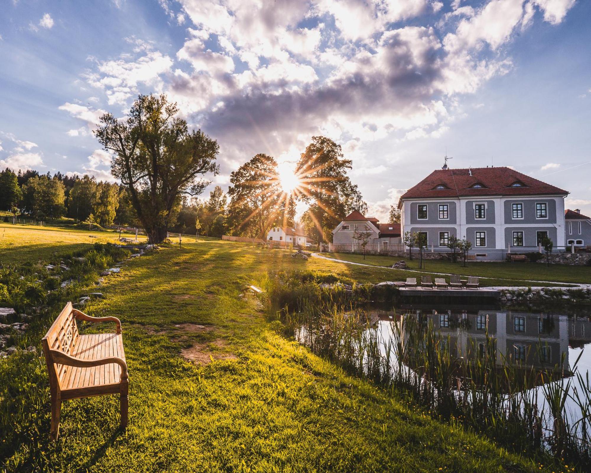 Aparthotel & Wellness Knizeci Cesta Horní Planá Exterior foto